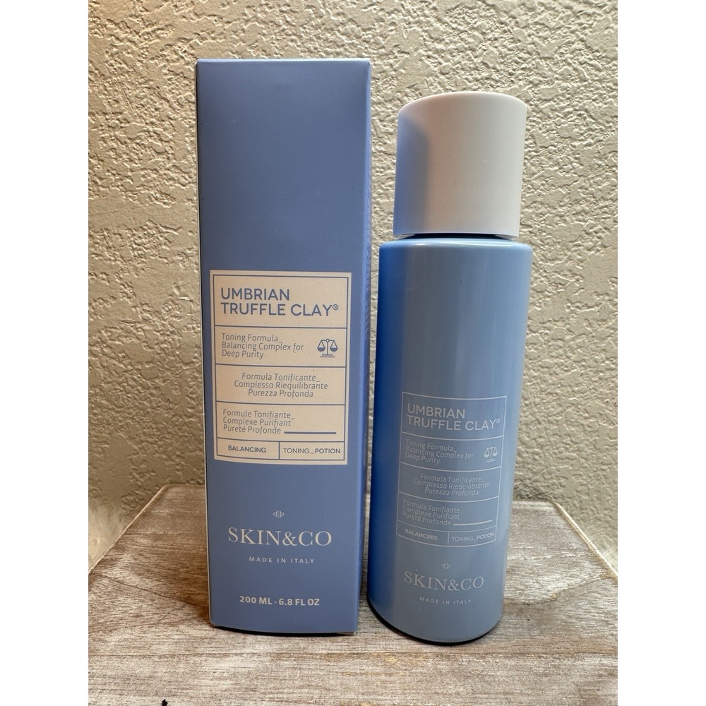 $13 🌙 Skin & Co Umbrian Truffle Clay Toning Potion 6.8 Fl Oz. NEW